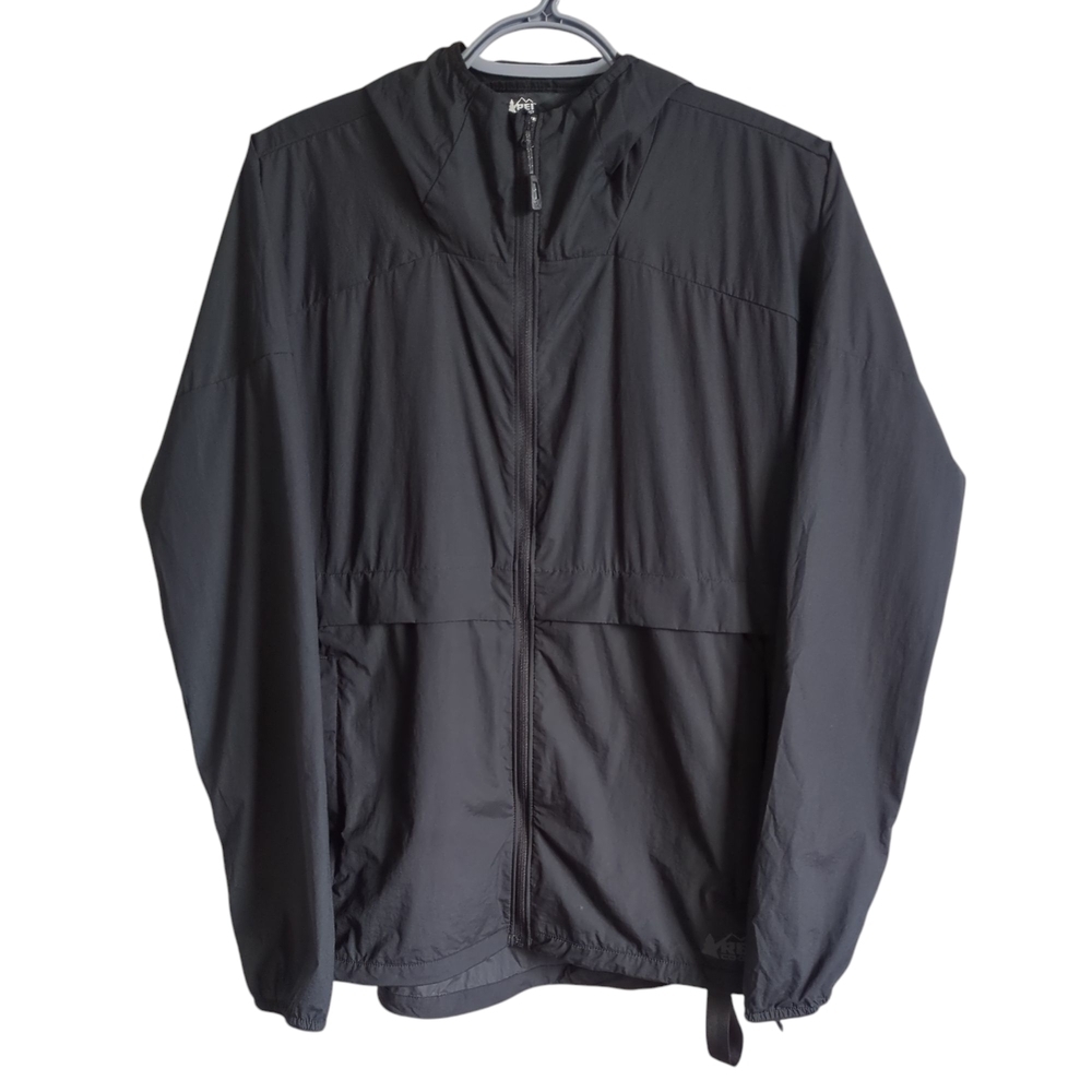 REI Co-op Flash Stretch Jacket Packable Waist Pack Women's Black Size Medium‎